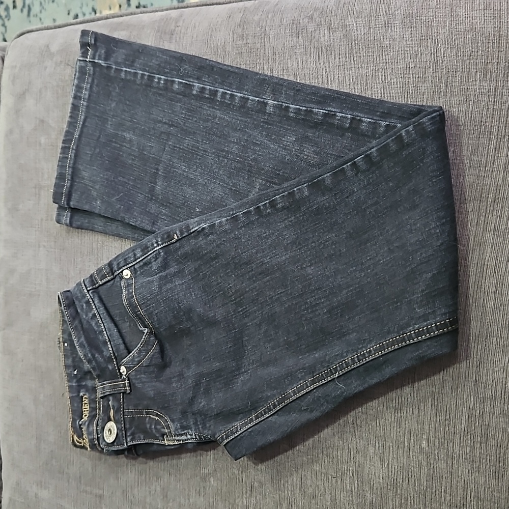 💥50% sale💥GUESS Doheny jeans black sz26 #b720